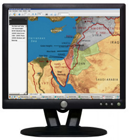 Holy Land Map book